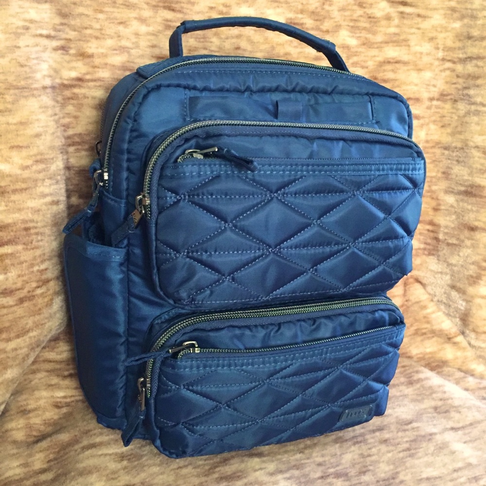 Lug Navy Compass Crossbody